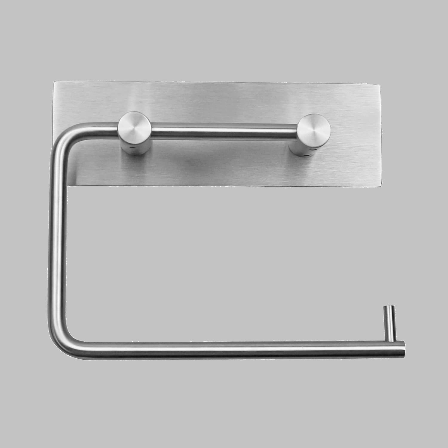 Line18 toilet rulleholder, børstet rustfrit stål (aisi 304)