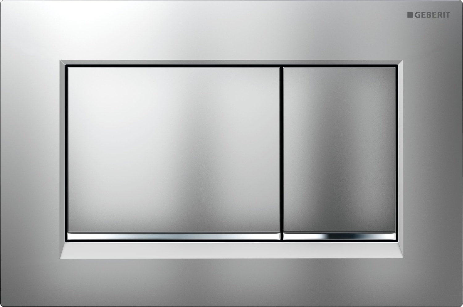 Geberit Sigma 20(Ex.30) betjeningsplade i mat krom/krom