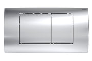 Betjeningsplade Twinline 30, Plast, Blankforkromet