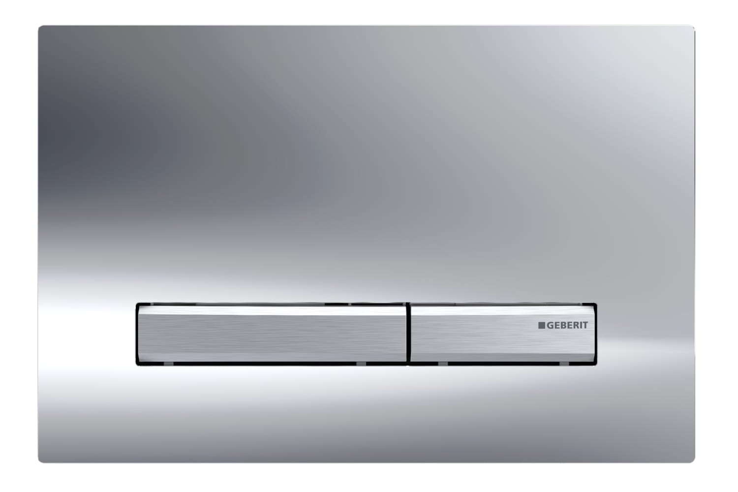 Geberit Sigma 50 betjeningsplade i poleret/krom