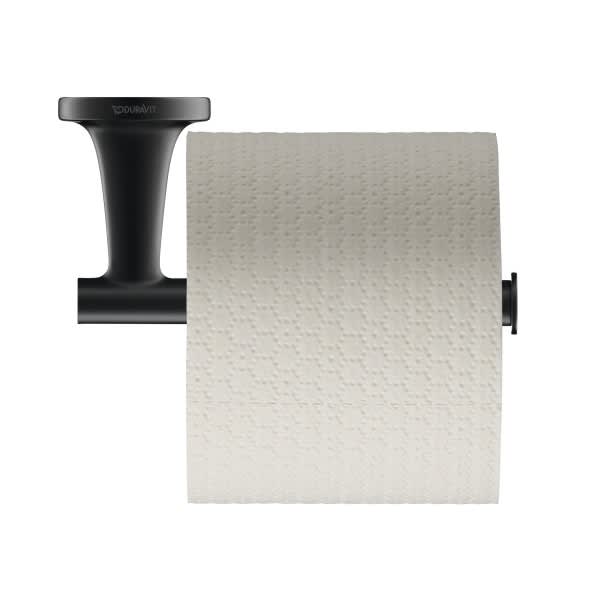 Duravit Starck T papirholder sort mat, 152x76mm