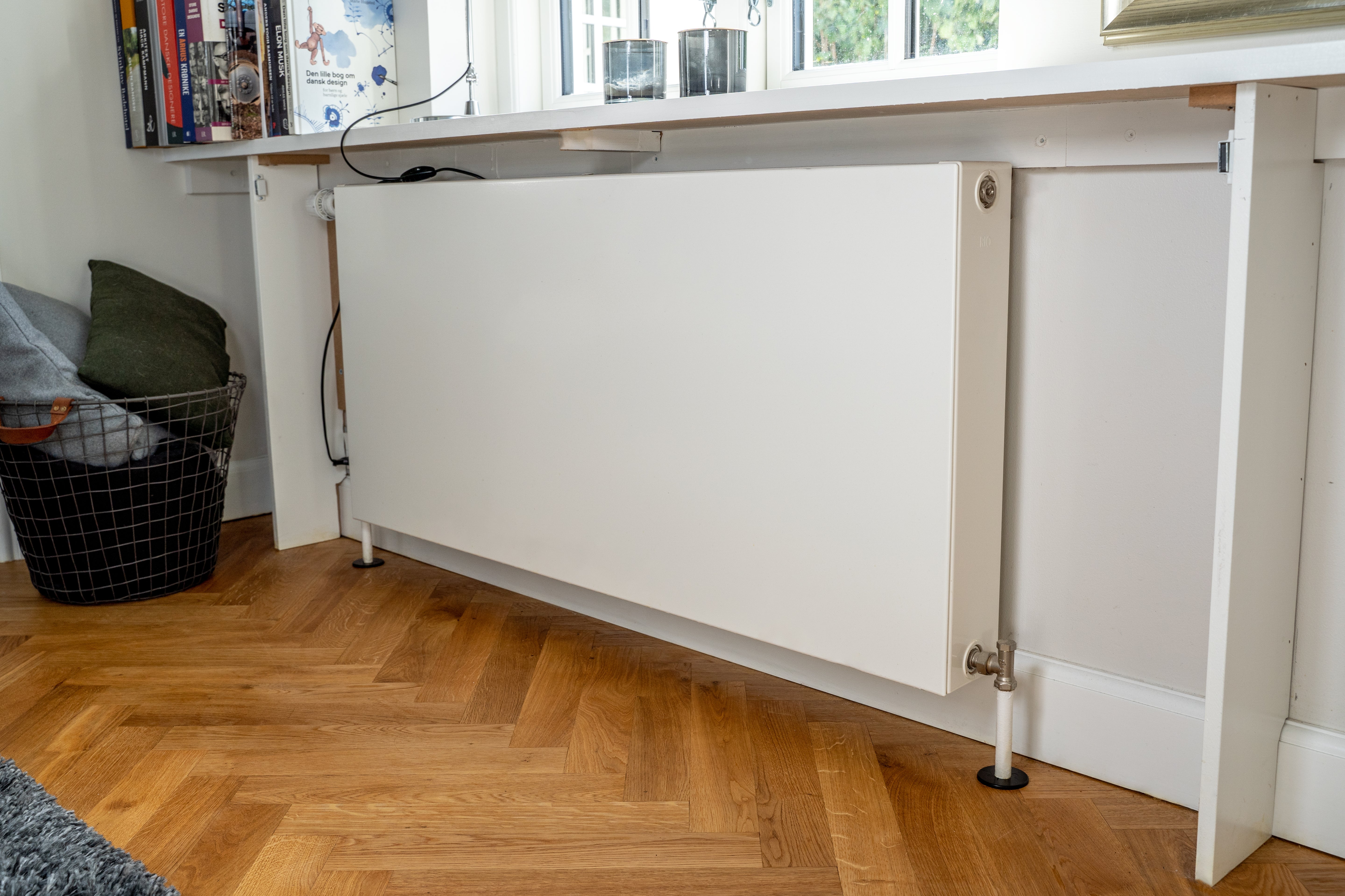 Alu Fit Rosette Ø28 Sort