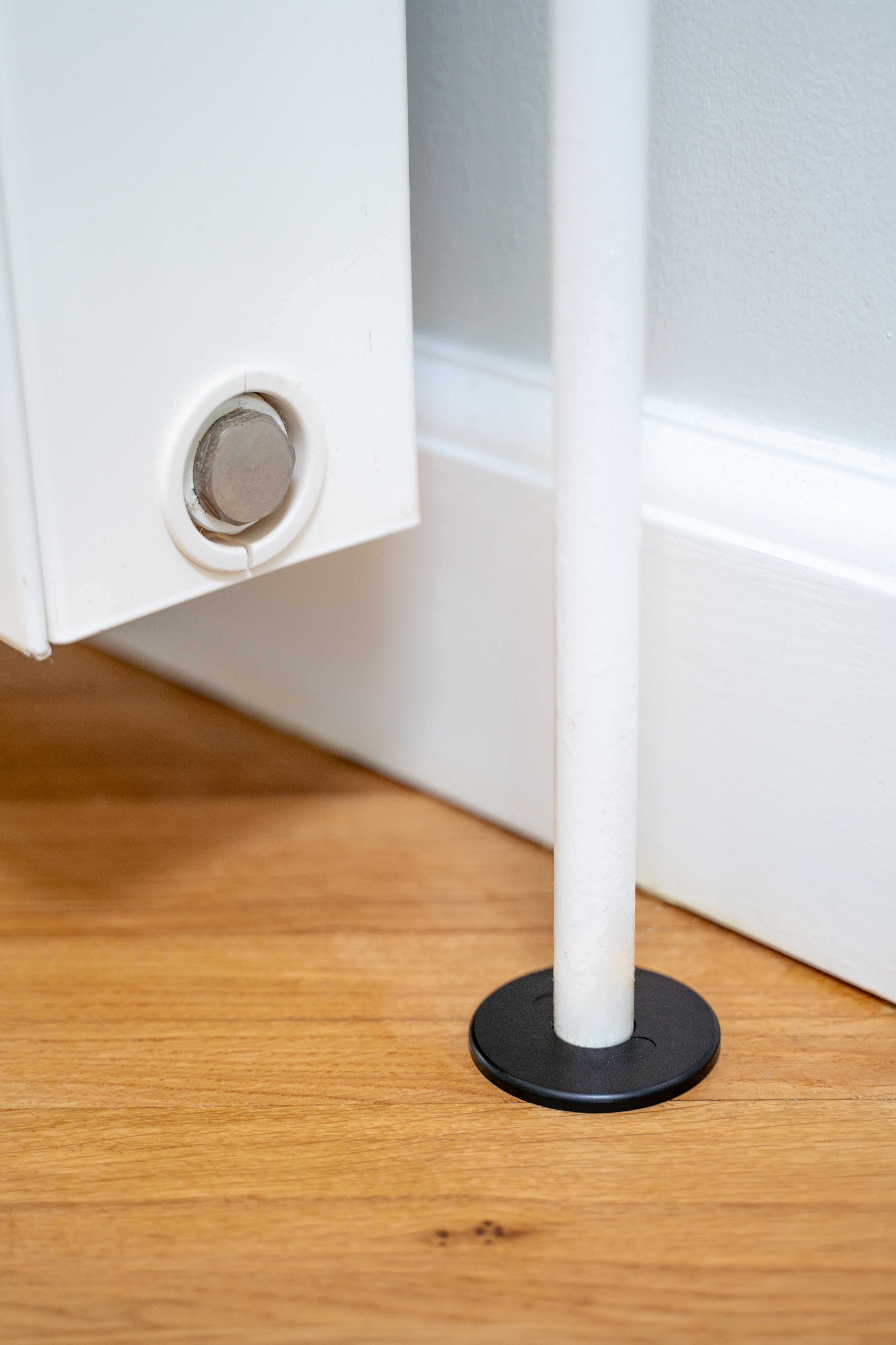Alu Fit Rosette Ø28 Sort