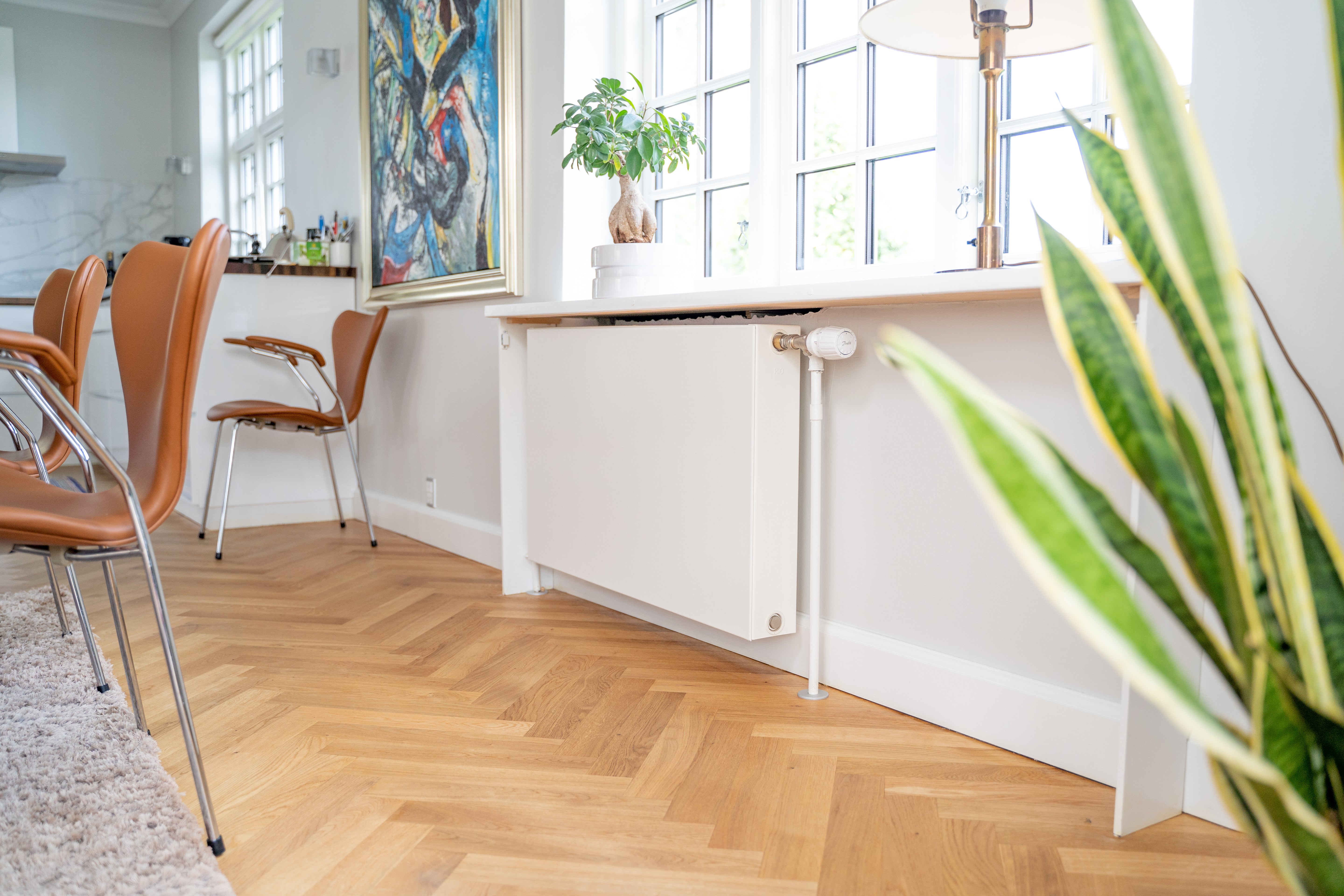 Alu Fit Rosette Ø16 Natur