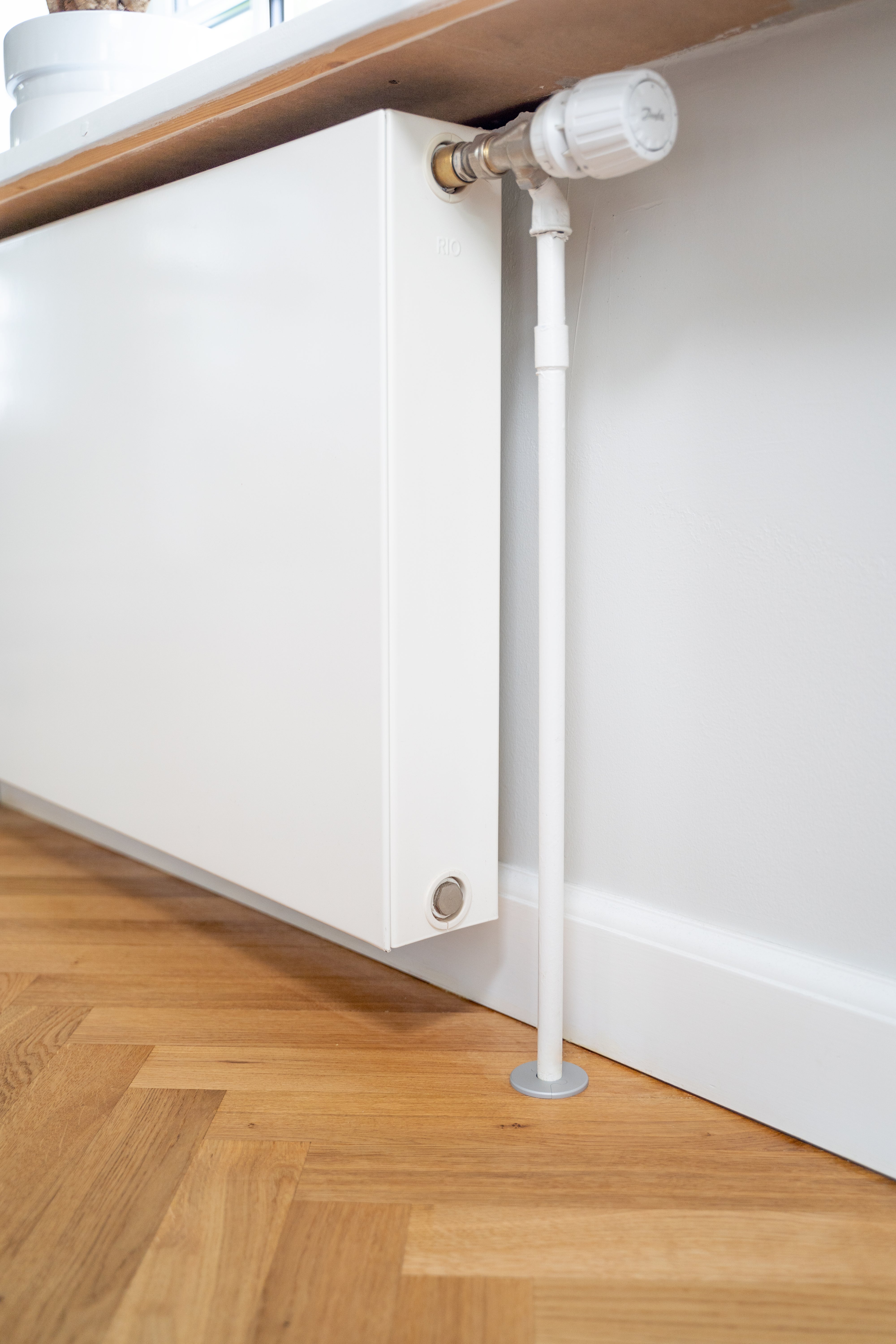 Alu Fit Rosette Ø22 Natur