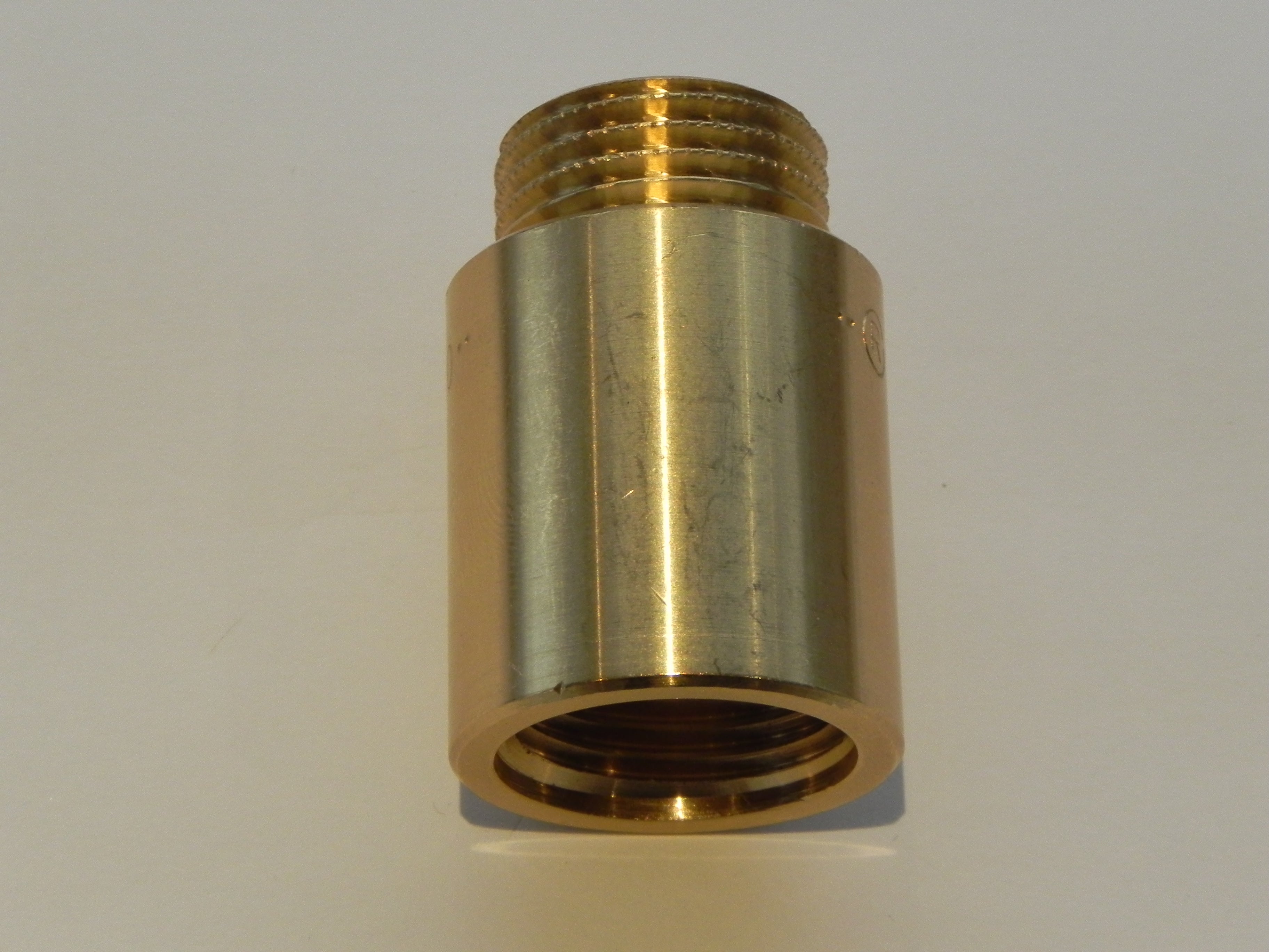 1/2" x 50 mm Haneforlænger rå