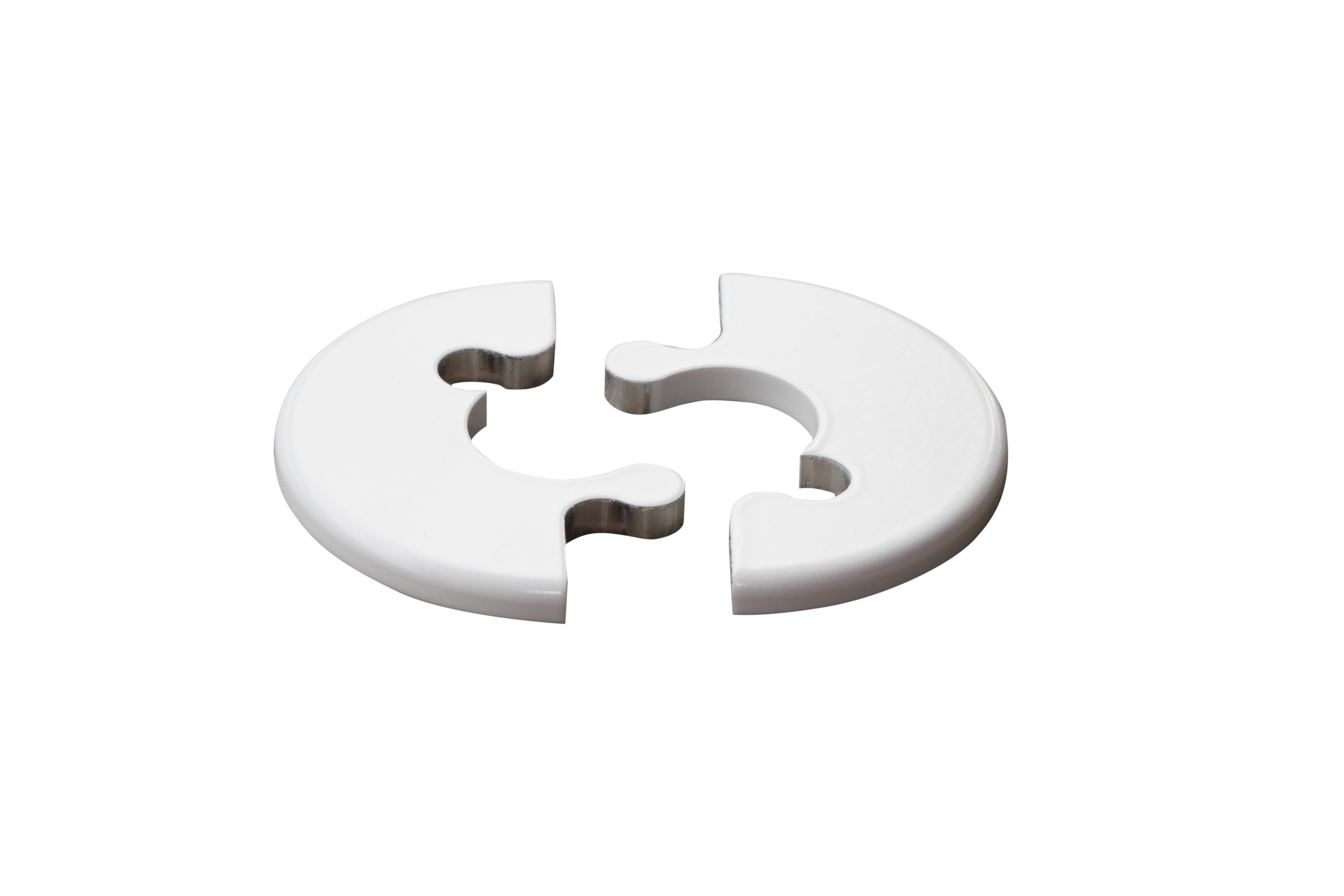 Alu Fit Rosette Ø18 Hvid
