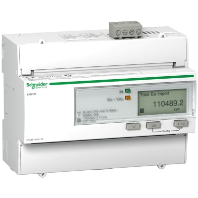 3-FASET KWH MÅLER 125A MODBUS MID