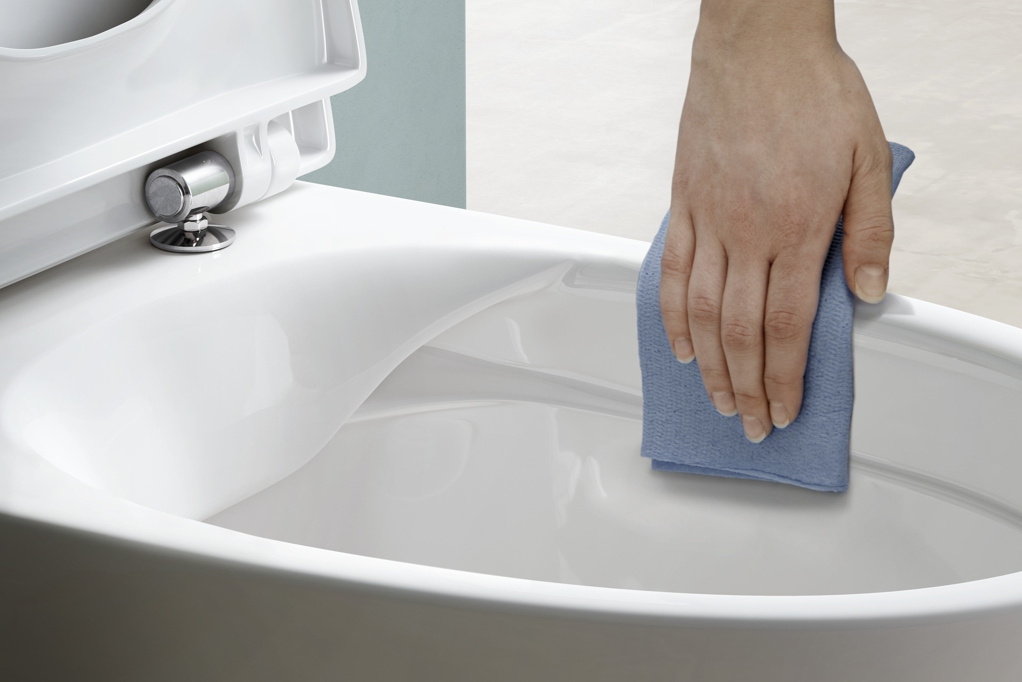 KOMPAS TOILET MED SKJULT P-LÅS