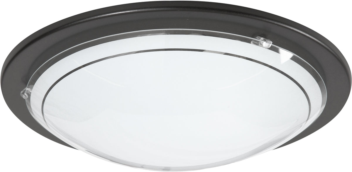 Planet 1 Loftlampe, sort
