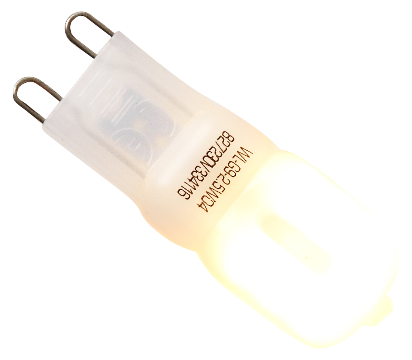 E3Light Led G9 C827 200lm 360° 2,5W 10000H Cri80 230V 2-Pak