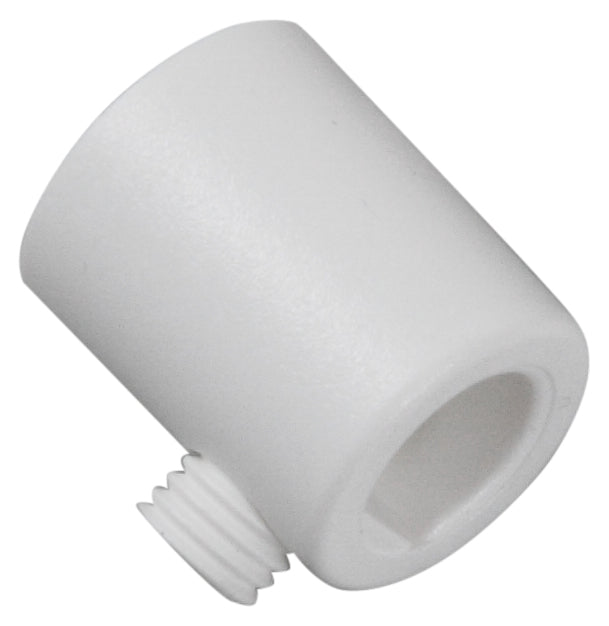 Global 3F Pendeladapter XTSA68-3 hvid (med nippel og aflastning)