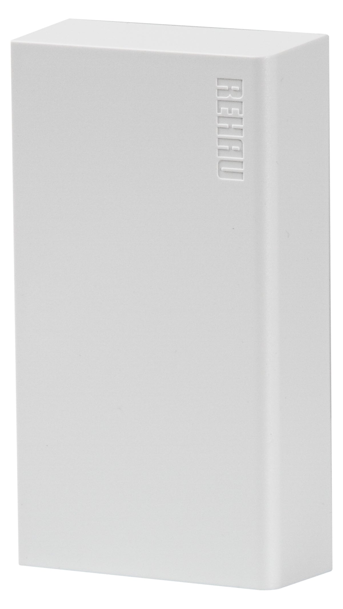 Endestykke Signa Base70/110 perlehvid