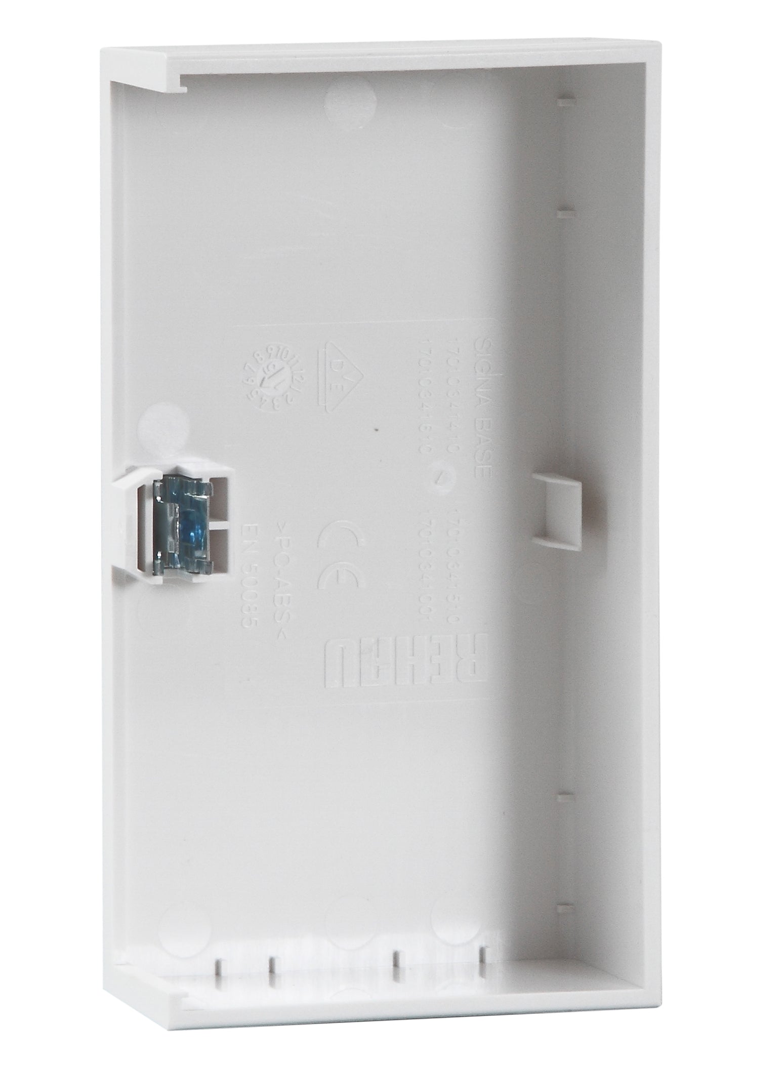 Endestykke Signa Base70/110 perlehvid