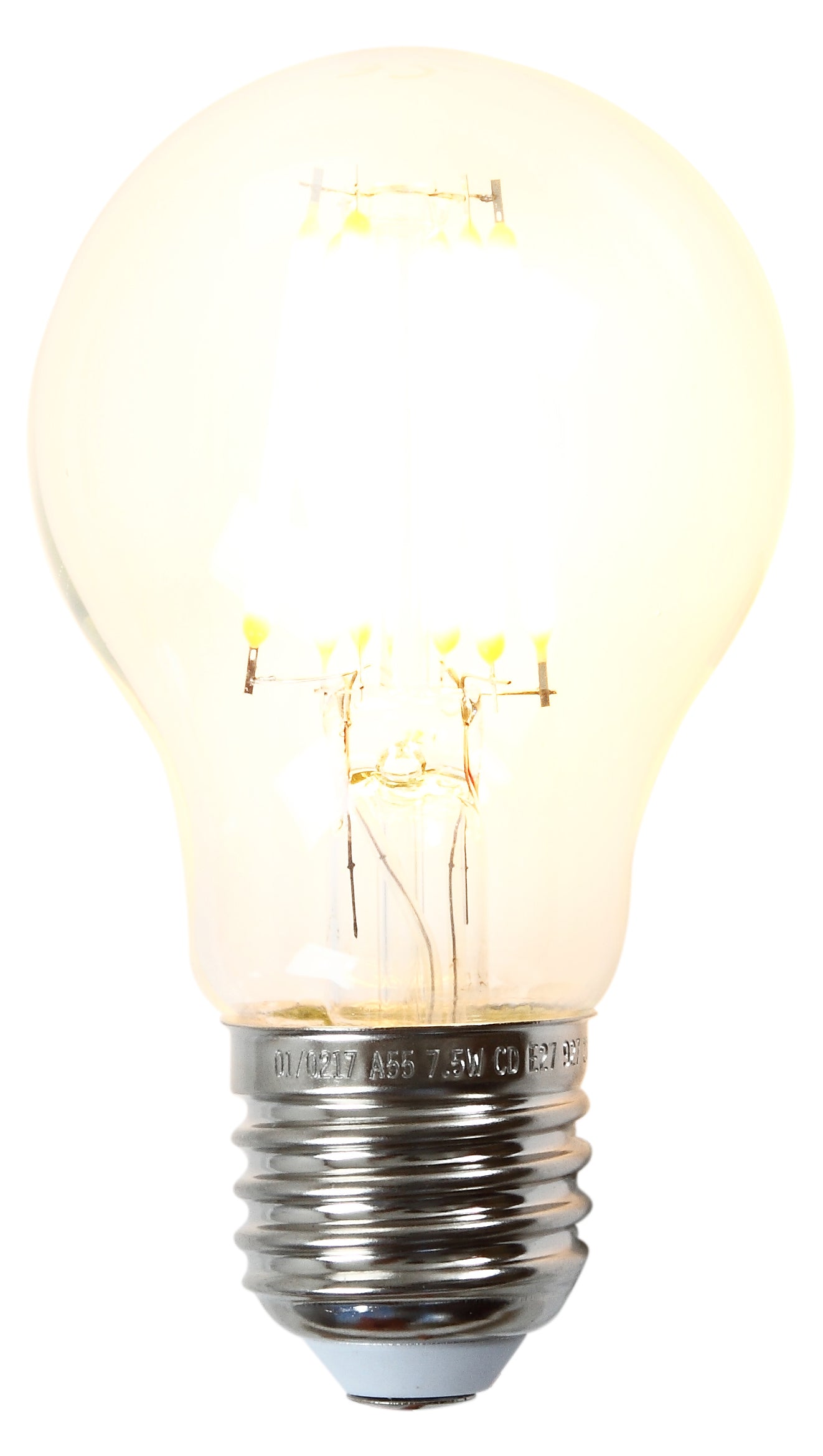 E3Light Led Proxima A55 E27 C927 806lm 7,5W 15000H dæmpbar klar