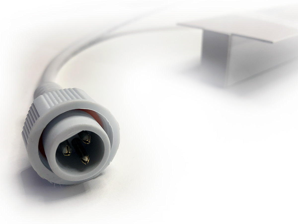 Green-ID LED Troldtekt CCT Lysskinne 60 cm, planforsænket med 10M kabel