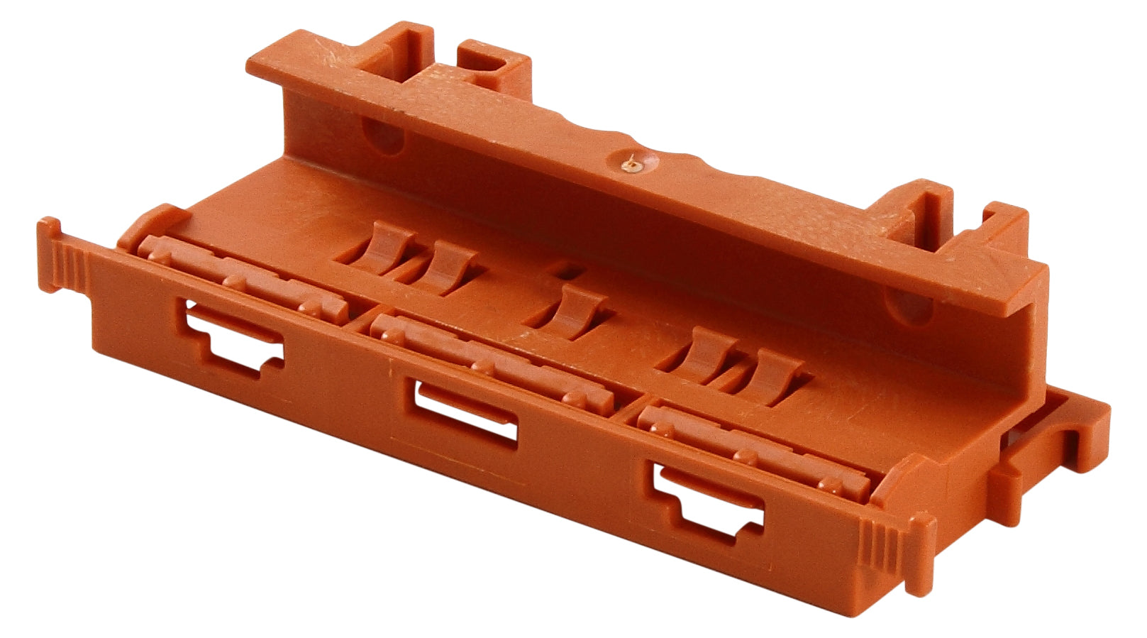 Holder til samlemuffe i serie 221, 0,2-4 mm², orange