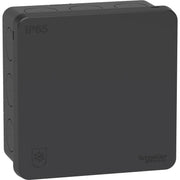 Forgreningsdåse Mureva, antracit grå, IP65, 87 x 87 x 42 mm