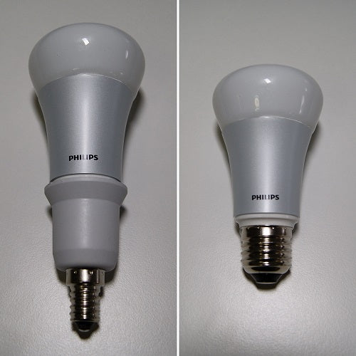 Fatning adapter E14 til E27