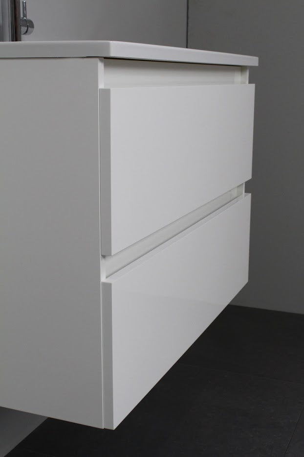 Sanibell Online møbelsæt 81x46,5 cm hvid højglans, LEVERES USAMLET