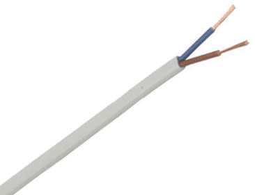 Ledning H03VVH2-F PKLF 2x0,75 grå S100