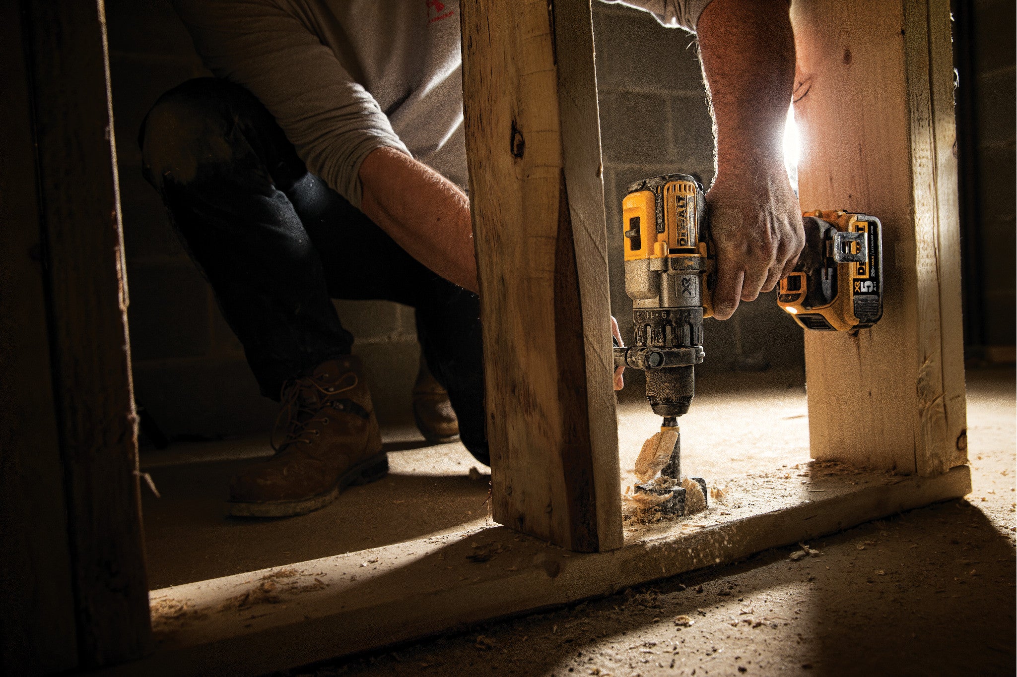 DEWALT 18V XRP slagboremaskine DCD996P2-QW, 2 x 18V/5,0 Ah