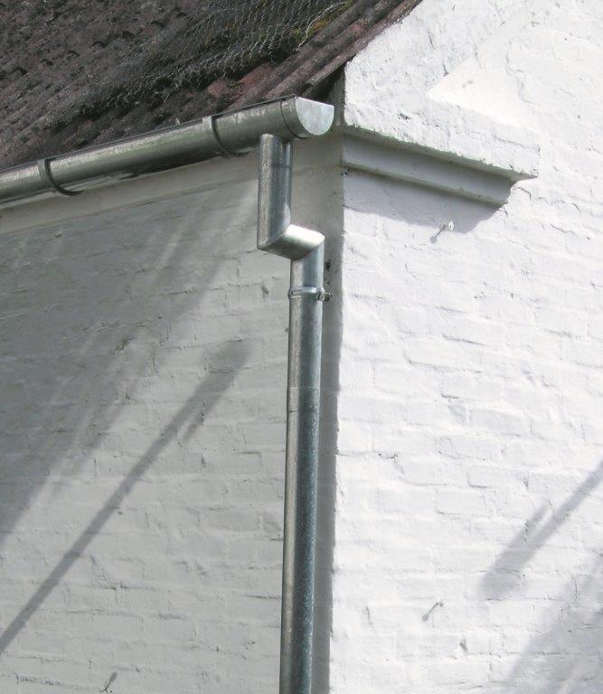 11" x 75 mm Tudstykke Zink Plastmo