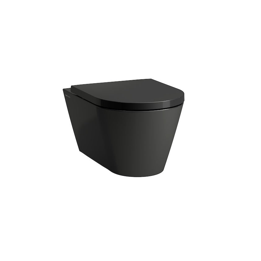 Kartell Laufen toiletsæde softclose og quick release, sort