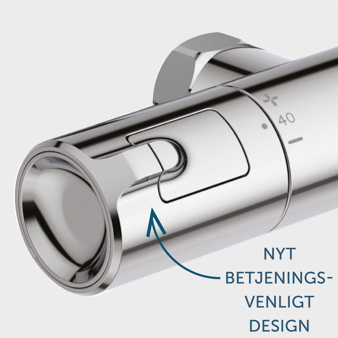 Børma Ceratherm T50 brusetermostat, krom