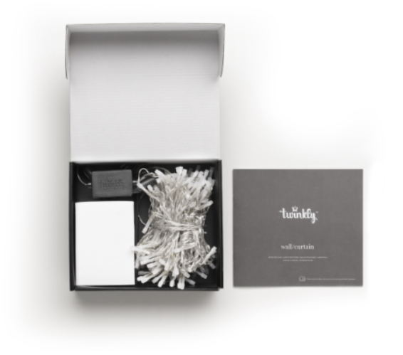 Twinkly Special Edition Curtain 210 RGB + W LED , app-styret