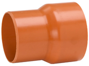 Uponor 110 mm PP-overgang til støbejernsspids, uden gummiring