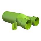 Boligflex Plus Ventil boks BFP KVB 2X75 Ø125 IL
