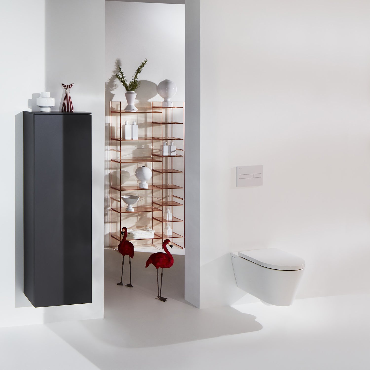 Kartell Laufen hængeskål Rimless sampak med softclose sæde