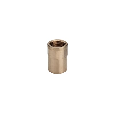 15 mm x 1/2" Lodde overgang muffe/muffe