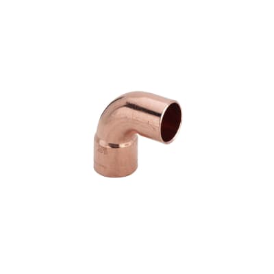 15 mm Lodde vinkel med glat ende