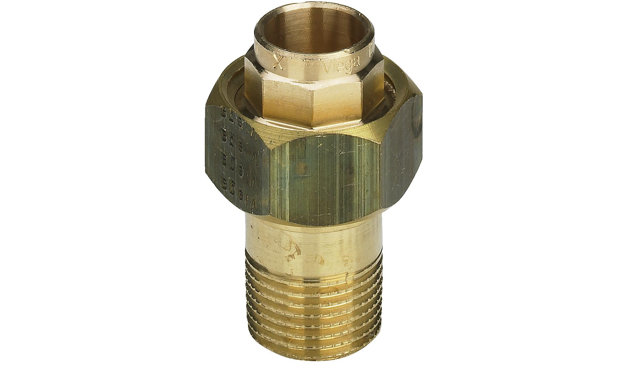 22 mm x 3/4" Lodde union muffe/nippel