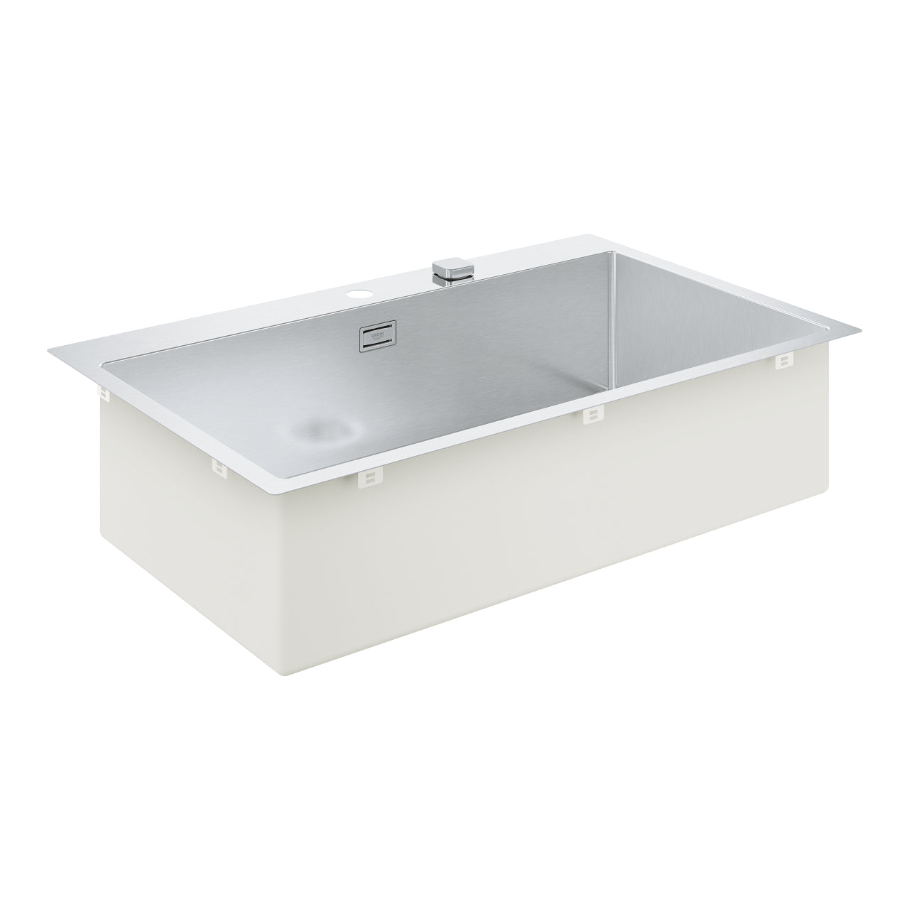 GROHE K800, Rustfri stålvask, nedfældet/planlimet, 846x510mm