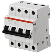 Automatsikring C 10A 4P, SH204-C10