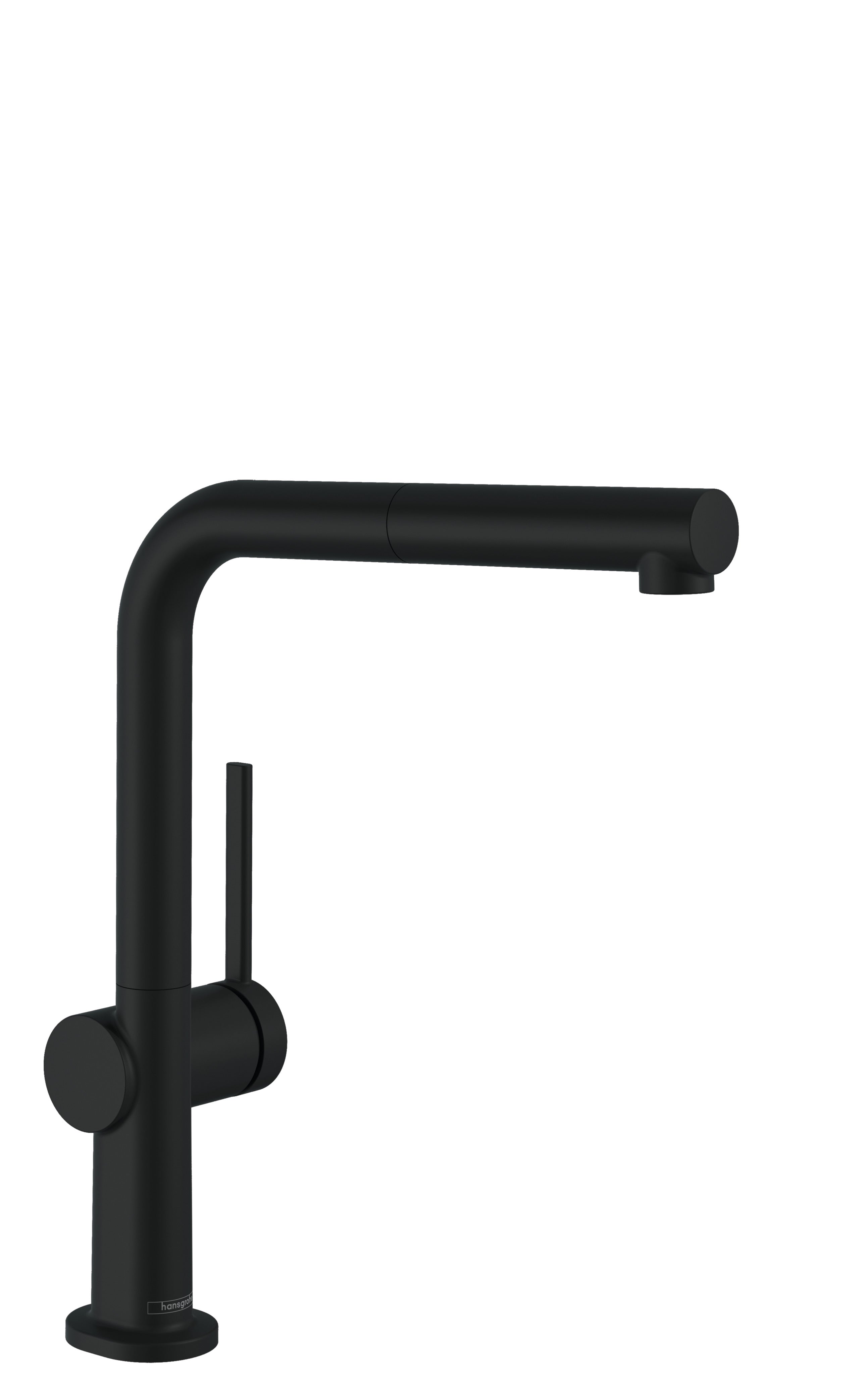 Hansgrohe Talis M54 270 køkkenarmatur med udtræk, 1jet, mat sort