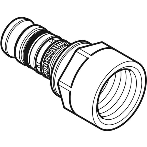 32 mm x 1.1/4" Overgang med muffe Mepla