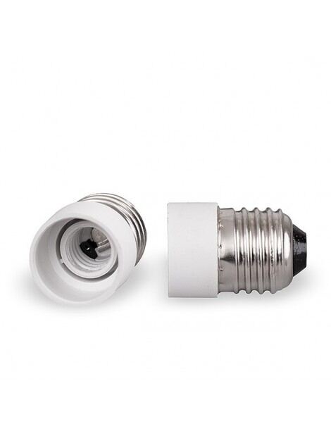 Fatning adapter E27 til E14