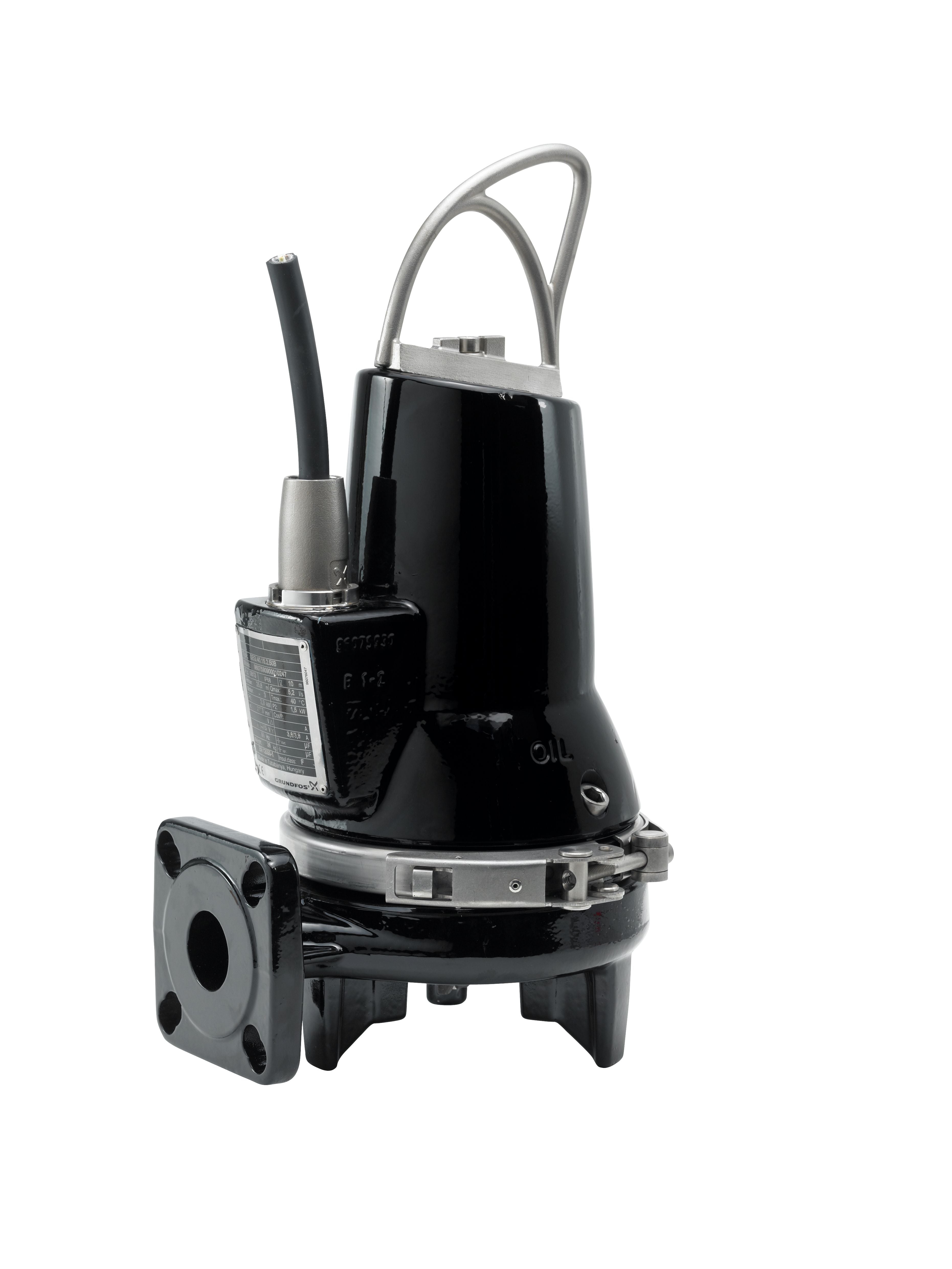 Grundfos pumpe SEG.40.12.2.50B standard med 10 m kabel, 400 V