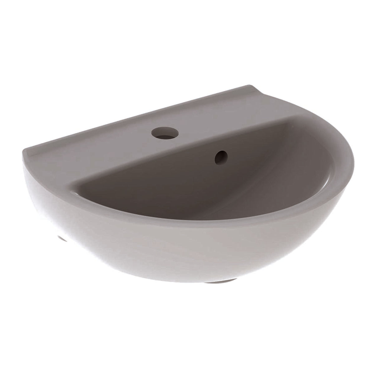Ifö Spira håndvask 40 cm, buet forkant, boltemontering