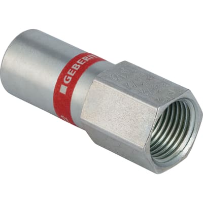 Geberit Mapress FZ Overgang 22mm x 3/4", nippel/muffe