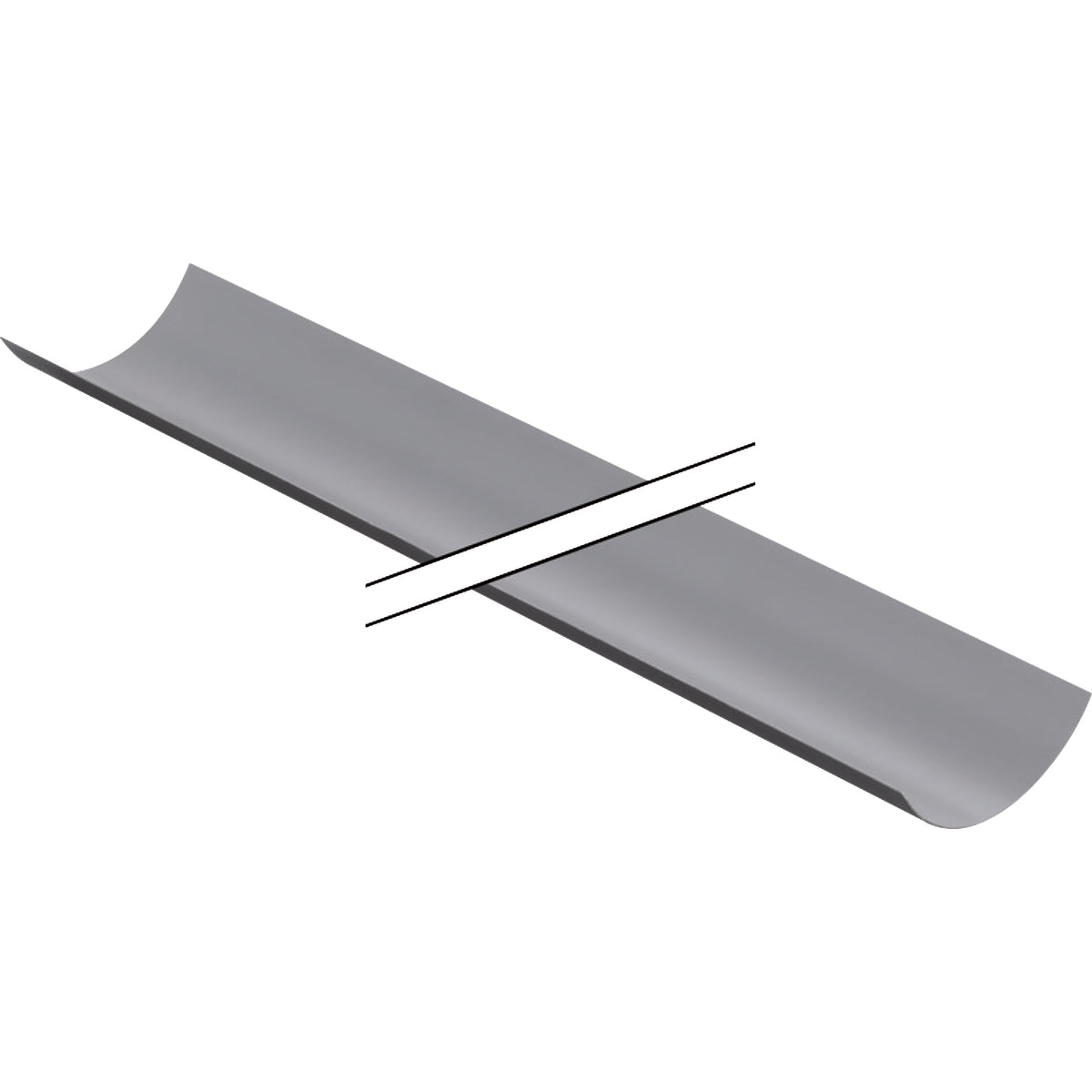 160 x 3000 mm Støtterende Geberit