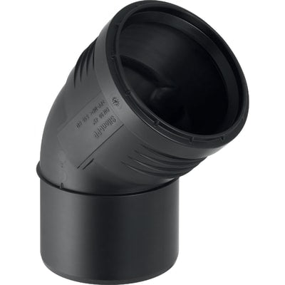 75 mm x 45° Bøjning Silent PP Geberit