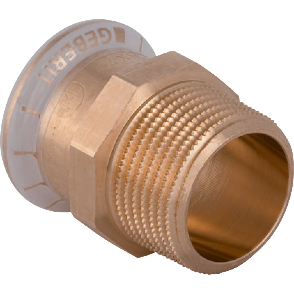 28 mm x 3/4" Overgang CU muffe/nippel Mapress
