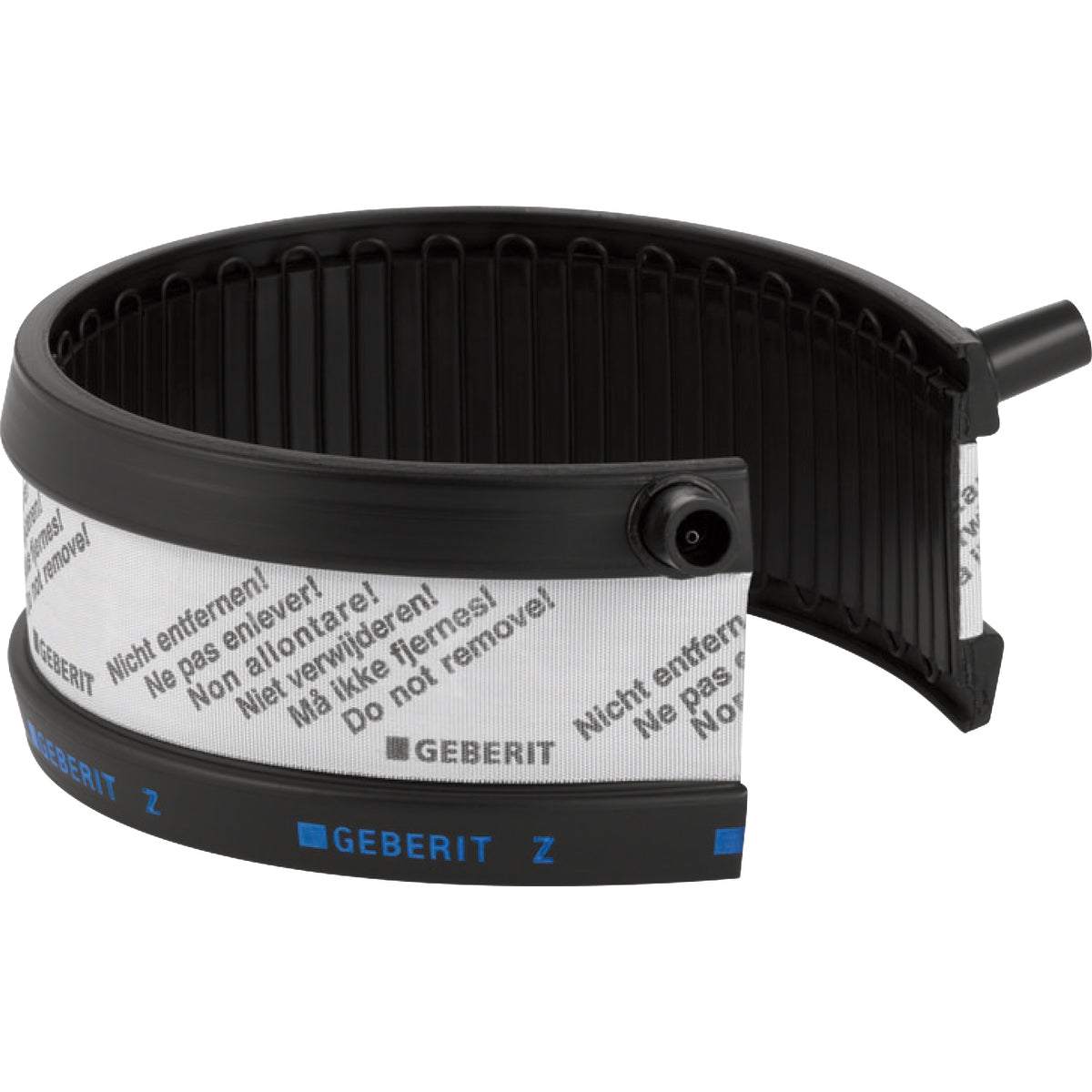 63 mm Fix-bånd sort PEH Geberit