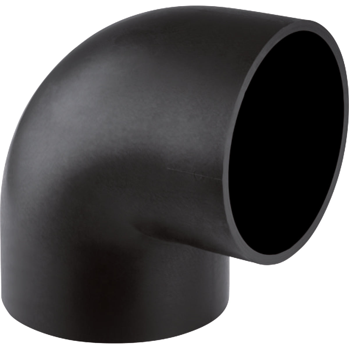 Geberit 90 mm 88,5° sort PEH-afløbsbøjning