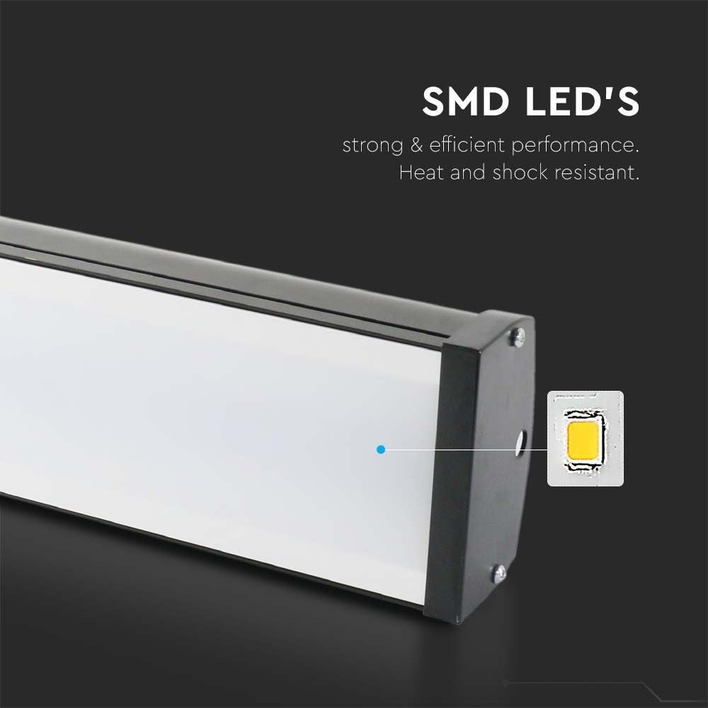 V-Tac 100W LED høj bay Linear - IP54, 87lm/w, 8700lm, RA70, 230V, hvid.